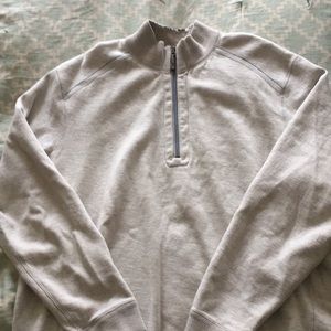 Tommy Bahama XL Reversible 3/4 zip sweater